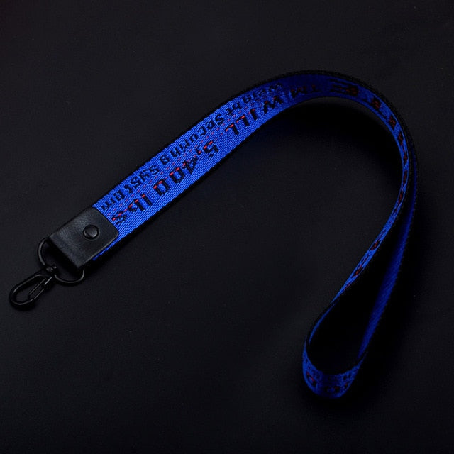 Key Holder Off White Keychain Blue Off White Keychain Braided